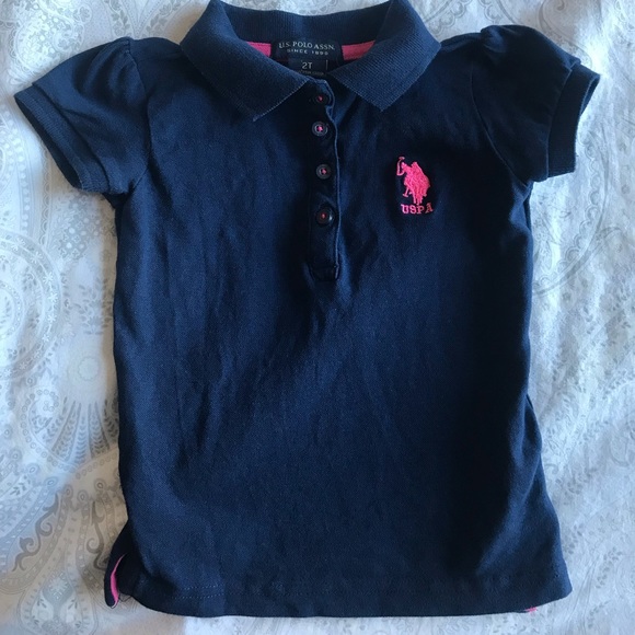 Girls Polo shirt size 2 - Picture 1 of 3